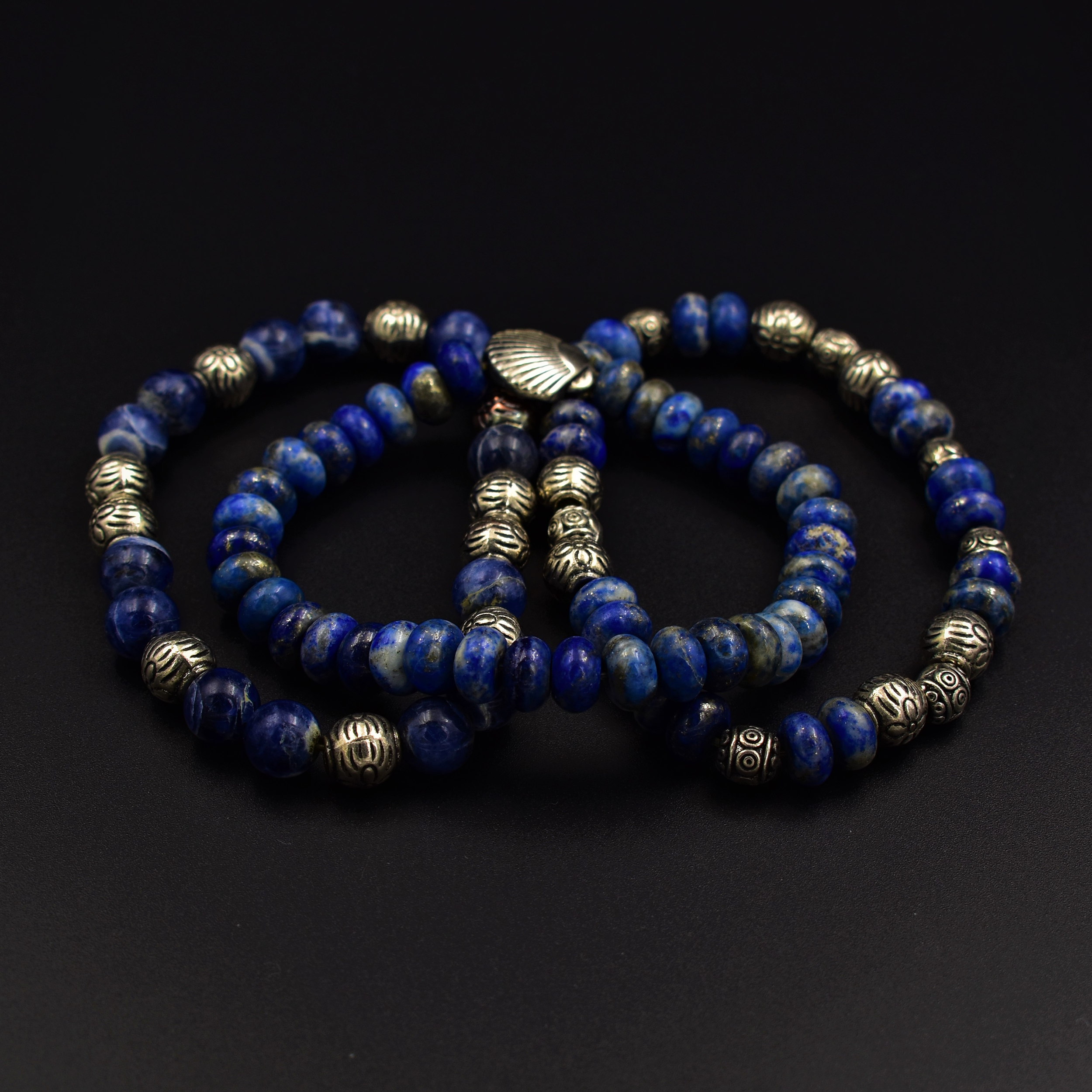 Reflections in Blue Bracelet Set